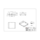 17 Inch Wide Top Mount Base Cabinet Pull Out Cloth Hamper - image 2