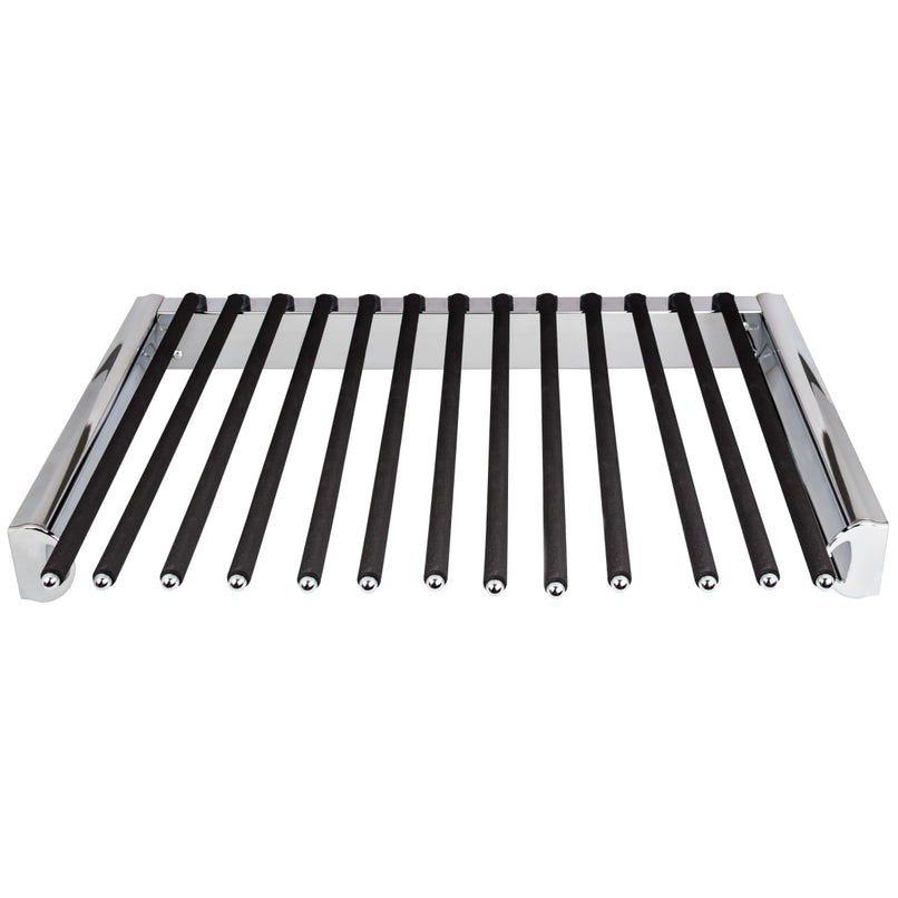 24" Wide 16 Hook Pull Out Pants Hanger Rack with Full Extension Slides for Closets - image 1