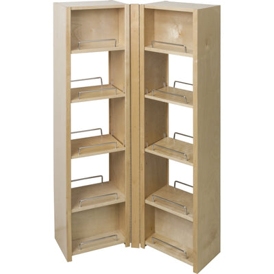 45-5/8 Inch Tall 12 Inch Wide Swing Out Pantry Organizer with 10 Adjustable Shelves - image 1