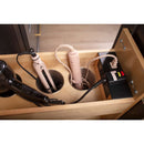 Powered Organizer 8" Wide Plug-In No Wiggle Bathroom Vanity Pull Out Organizer for 12" Standard Door/Drawer Base Cabinet - image 3