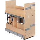 Powered Organizer 8" Wide Plug-In No Wiggle Bathroom Vanity Pull Out Organizer for 12" Standard Door/Drawer Base Cabinet - image 4