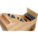 Powered Organizer 8" Wide Plug-In No Wiggle Bathroom Vanity Pull Out Organizer for 12" Standard Full Height Base Cabinet - image 5