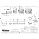 21" Wood Kitchen Cabinet Rollout Double Bottle Drawer for 24" Cabinets - image 2