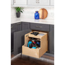 21" Wood Kitchen Cabinet Rollout Double Bottle Drawer for 24" Cabinets - image 3