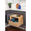 27" Wood Kitchen Cabinet Rollout Double Bottle Drawer for 30" Cabinets - image 3