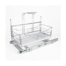 Pull Out Cabinet Shelf with Removable Caddy - image 1