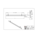 Closet System 17" Wide Wire Shoe Fence Rail for Closet Shoe Shelves / Racks - image 2