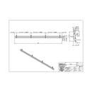 Closet System 29" Wide Wire Shoe Fence Rack Organizer for Shelving - image 2