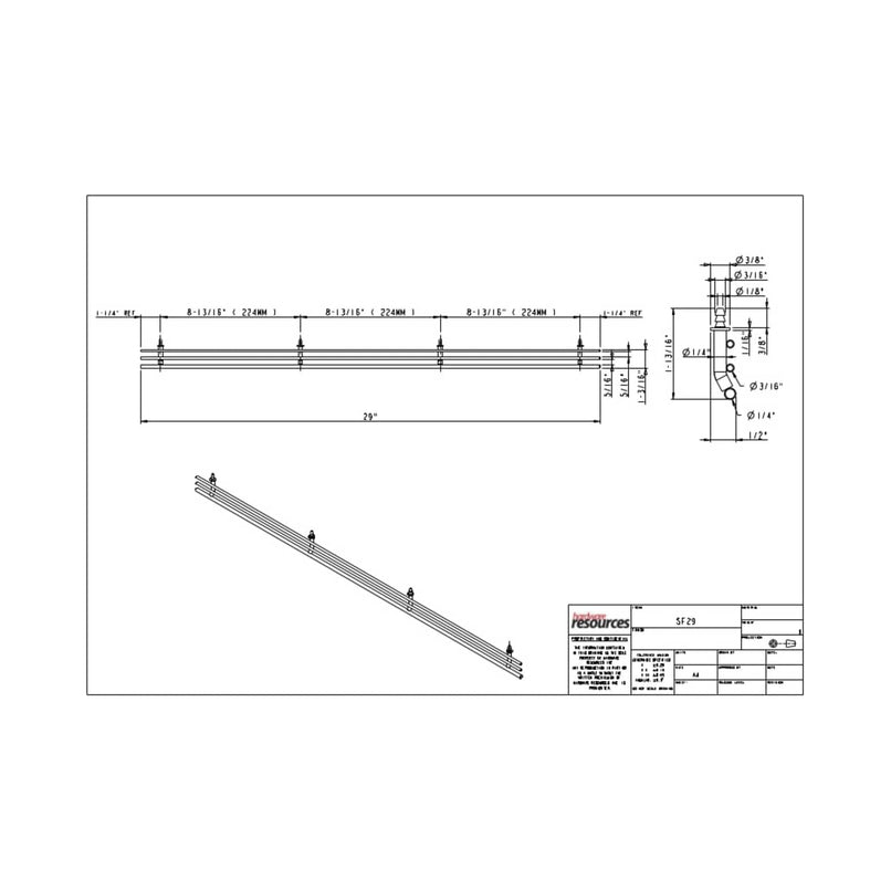 Closet System 29" Wide Wire Shoe Fence Rack Organizer for Shelving - image 2