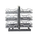 Storage With Style - Kitchen Cabinet Blind Corner Organizer for 18" Blind Corner Cabinets - image 3