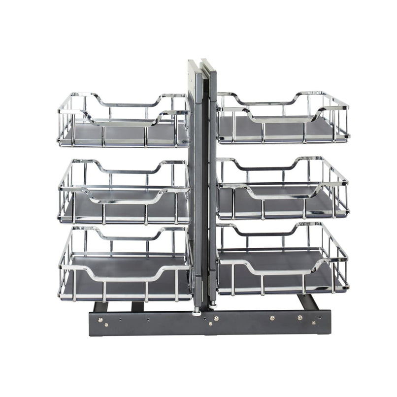 Storage With Style - Kitchen Cabinet Blind Corner Organizer for 18" Blind Corner Cabinets - image 3