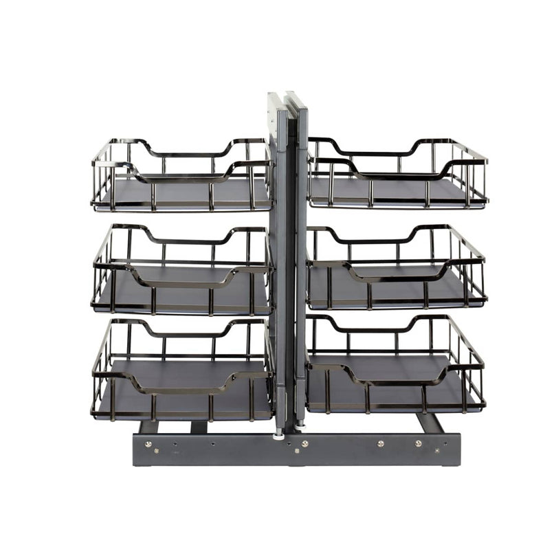 Storage With Style - Kitchen Cabinet Blind Corner Organizer for 18" Blind Corner Cabinets - image 5