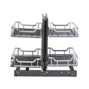 Storage With Style - Two Tier 4 Basket Blind Corner Cabinet Organizer - For 45" Blind Corner Cabinets - image 2