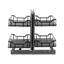 Storage With Style - Two Tier 4 Basket Blind Corner Cabinet Organizer - For 45" Blind Corner Cabinets - image 3