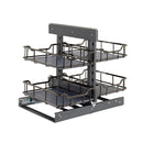 Storage With Style - Two Tier 4 Basket Blind Corner Cabinet Organizer - For 45" Blind Corner Cabinets - image 1