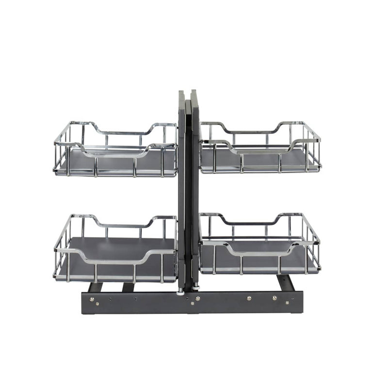 Storage With Style - Blind Corner Kitchen Cabinet Organizer for 18" Blind Corner Cabinets - image 2