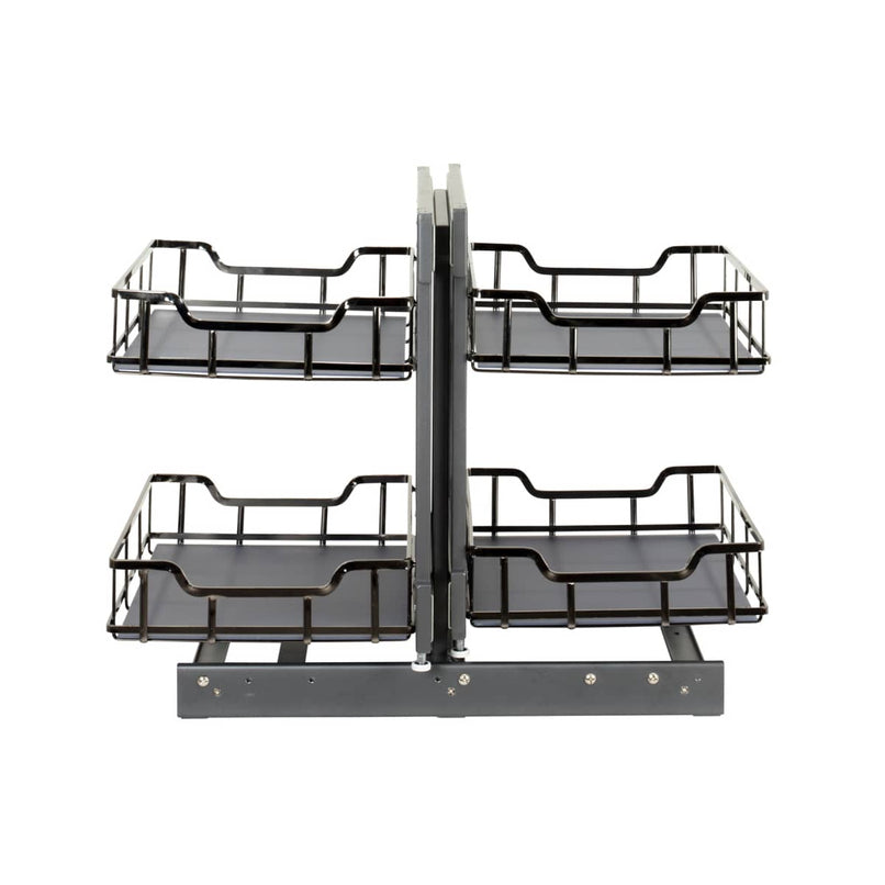 Storage With Style - Blind Corner Kitchen Cabinet Organizer for 18" Blind Corner Cabinets - image 3