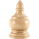 Finial with Decorative Styling, 5-1/2"H x 3-1/4"W x 1-5/8"D - image 1