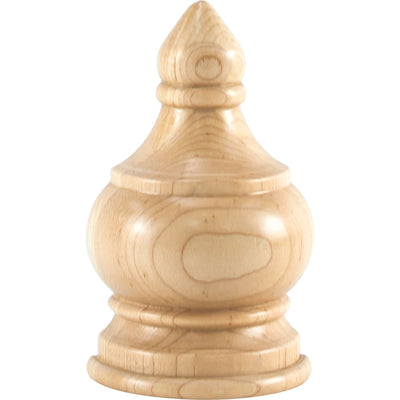 Finial with Decorative Styling, 4-1/2"H x 2-3/4"W x 1-3/8"D - image 1