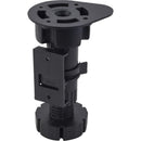 Adjustable Plastic Cabinet Foot with Snap On Toe Kick Bracket 100-170mm - image 1