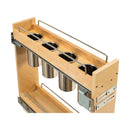 UBPO Series 5 Inch Base Cabinet Utensil Bin Storage Pull Out with Soft-Close Slides - image 2