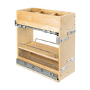 8" Wide Vanity Bathroom Cabinet Pull Out Organizer with Soft Close Slides - For 9" Wide Cabinet - image 3