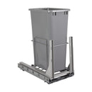 EMBM Series Bottom Mount Single Bin Trash Can Pull Out with Soft-Close Slides - 50 Quart Capacity - image 1