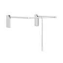 Adjustable 33-48" Wide Pull Down Soft Close Closet Clothes Wardrobe Lift Garment Rod with Handle - 45 Lb Capacity - image 6