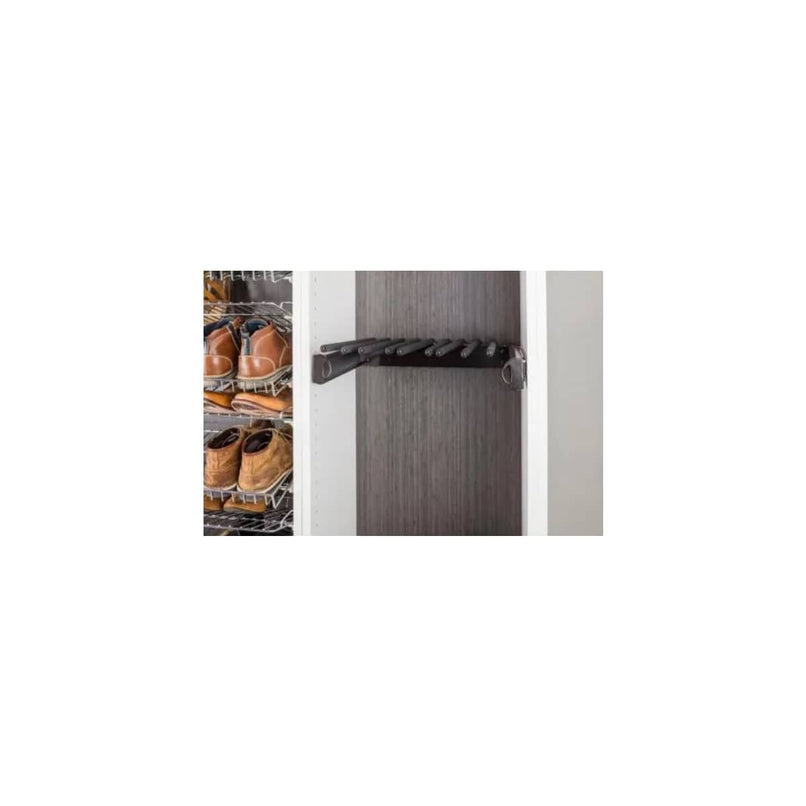 30" Wide 16 Hook Pull Out Pants Hanger Rack with Full Extension Slides for Closets - image 4