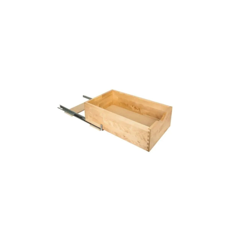 Preassembled for 25-1/16"  Wide Solid Wood Soft Close Roll Out Cabinet Drawer for 27 Inch Base Cabinet Openings - image 2