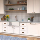 Studio 3-3/4" Center to Center Square Block Bold Cabinet Handle / Drawer Pull - image 37