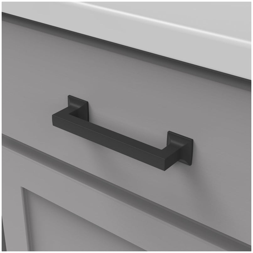 Studio 5-1/16" Center to Center Square Block Bold Cabinet Handle / Drawer Pull - image 5