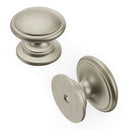 Williamsburg 1-1/4" Rustic Vintage Mushroom Cabinet Knob - image 2