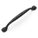 Refined Rustic 6-5/16" Center to Center Vintage Raw Hammered Cabinet Handle / Drawer Pull - image 12