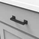 Studio 3-3/4" Center to Center Square Block Bold Cabinet Handle / Drawer Pull - image 15