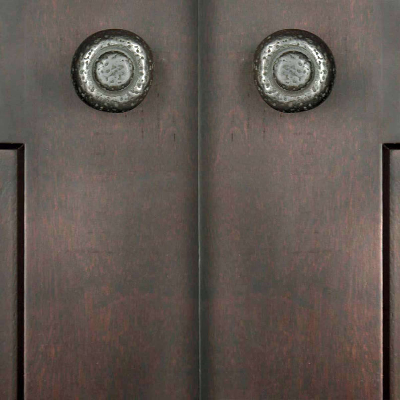 Refined Rustic 1-1/2" Vintage Raw Craftsman Look Mushroom Cabinet Knob / Drawer Knob - image 3