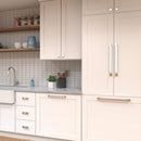 Studio 3-3/4" Center to Center Square Block Bold Cabinet Handle / Drawer Pull - image 3