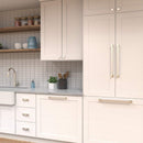 Studio 3-3/4" Center to Center Square Block Bold Cabinet Handle / Drawer Pull - image 5