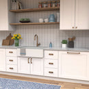 Studio 3-3/4" Center to Center Square Block Bold Cabinet Handle / Drawer Pull - image 10