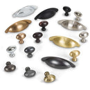 Lyon 1-9/16" Oval Egg Classic Cabinet Knob / Drawer Knob - image 2