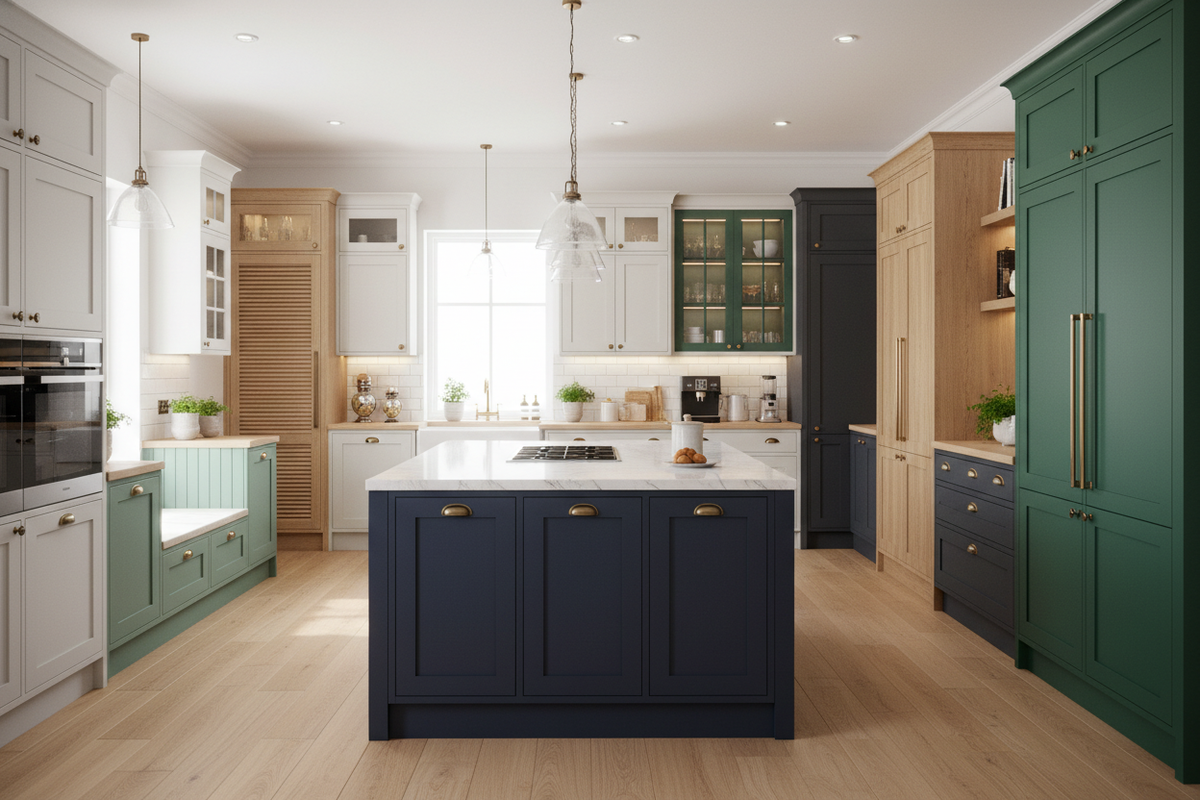 Shaker cabinet detail