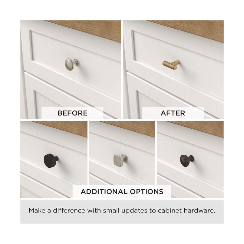 Barcelona 1-3/8 Inch Mushroom Cabinet Knob - image 7