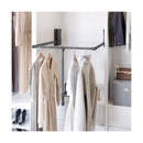 Contemporary Adjustable 32" - 48" W Hydraulic Pull Down / Drop Down Closet Rod with Handle / Wardrobe Lift - image 1