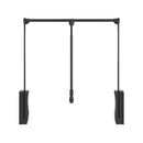 Contemporary Adjustable 32" - 48" W Hydraulic Pull Down / Drop Down Closet Rod with Handle / Wardrobe Lift - image 4