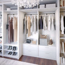 Contemporary Adjustable 32" - 48" W Hydraulic Pull Down / Drop Down Closet Rod with Handle / Wardrobe Lift - image 2