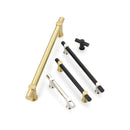 Fonce 2" Long Euro Luxury Solid Brass Urban "T" Bar Luxury Cabinet / Drawer Knob - image 3