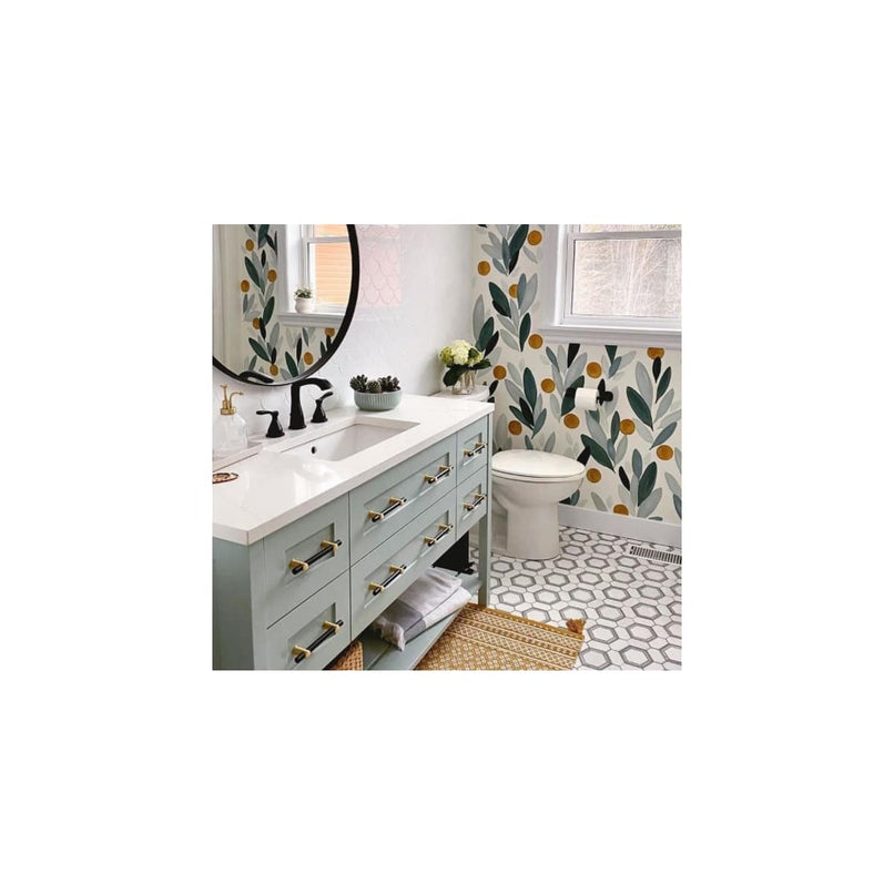 Fonce 12" Center to Center Luxury Solid Brass Euro Bar Style Appliance Pull / Handle - image 11