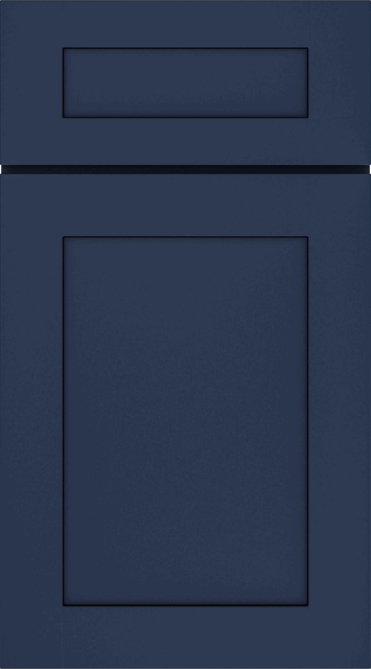 Parriott Shaker Navy 18" W Wall Cabinet