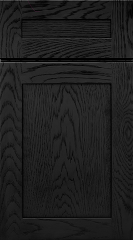 Parriott Shaker Black 9" W Full Height Base Cabinet