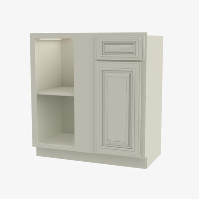 SL-BBLC39/42-36W Double Door 36 Inch Base Blind Corner Cabinets Cabinet | Signature Pearl - image 1